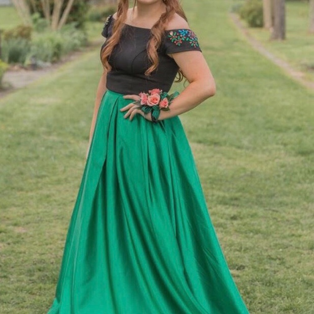 Sherri Hill Two Piece Prom Dress